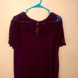 Maroon Torrid Top